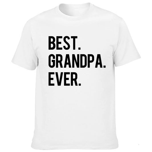 White Best Grandpa Ever